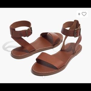 Madewell Boardwalk Ankle Strap Sandals
